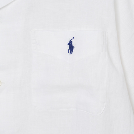 LINEN CAMP SHIRT 詳細画像 オフホワイト 6