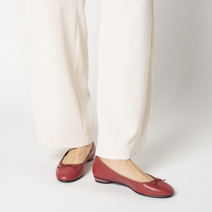 STUDS BALLERINA 詳細画像 レッド 2