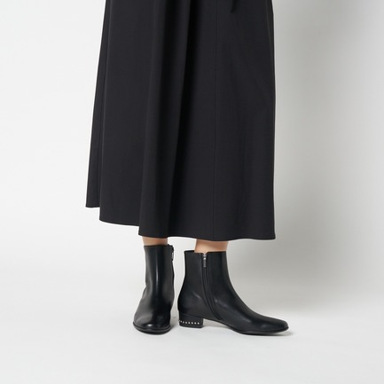 STUDS HEEL SHORT BOOT 詳細画像 ブラック 10