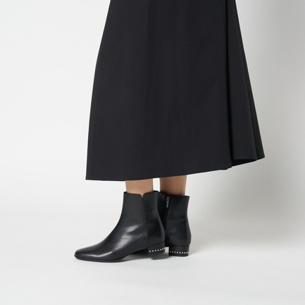 STUDS HEEL SHORT BOOT 詳細画像 ブラック 11
