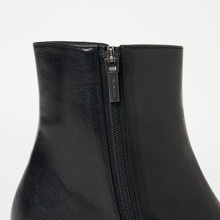 STUDS HEEL SHORT BOOT 詳細画像 ブラック 8