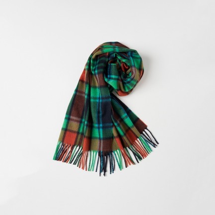 CASHMERE CHECK MUFFLER