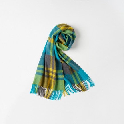 CASHMERE CHECK MUFFLER