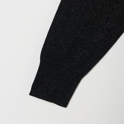LUREX KNIT DRESS 詳細画像 ブラック 4