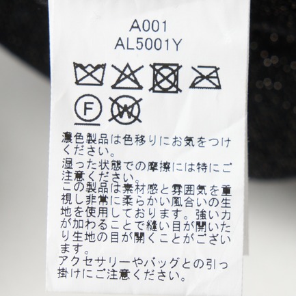 LUREX KNIT DRESS 詳細画像 ブラック 6