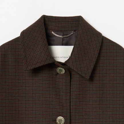 HUMBIE LONG SL MB HOUNDTOOTH 詳細画像 ブラウン 2