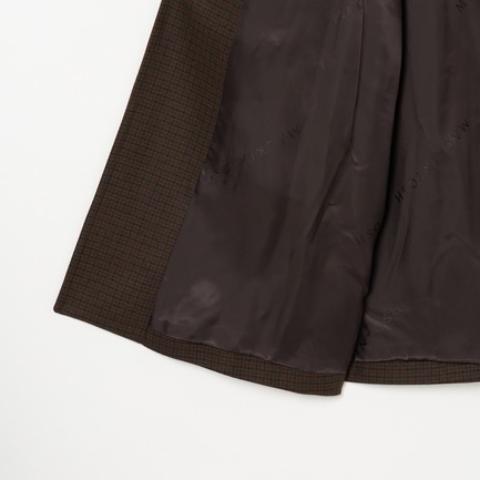 HUMBIE LONG SL MB HOUNDTOOTH 詳細画像 ブラウン 5