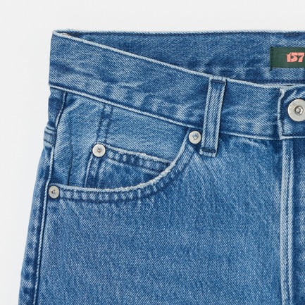 SLIT STRAIGHT (DAMAGE) 詳細画像 ダークブルー 3