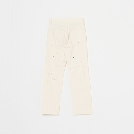 SLIT STRAIGHT (DAMAGE) 詳細画像 ホワイト 1