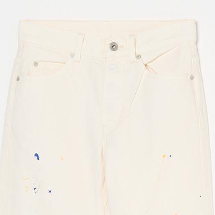 SLIT STRAIGHT (DAMAGE) 詳細画像 ホワイト 2