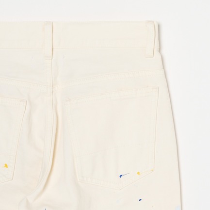 SLIT STRAIGHT (DAMAGE) 詳細画像 ホワイト 4