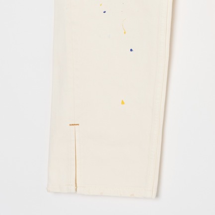 SLIT STRAIGHT (DAMAGE) 詳細画像 ホワイト 5