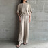 SILKY TWILL TEE BLOUSE 詳細画像