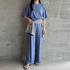 SILKY TWILL TEE BLOUSE 詳細画像