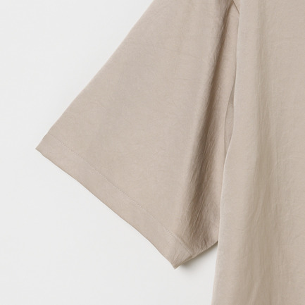SILKY TWILL TEE BLOUSE 詳細画像 ベージュ 4