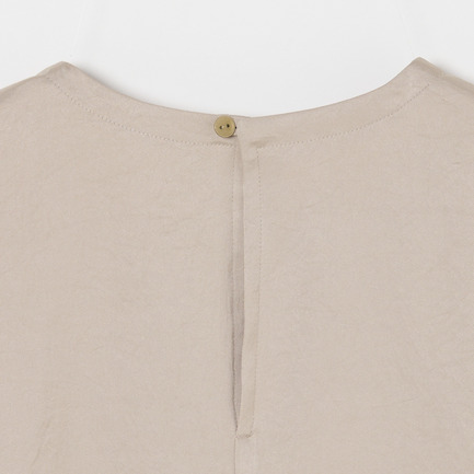 SILKY TWILL TEE BLOUSE 詳細画像 ベージュ 6