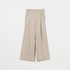 SILKY TWILL TUCK STRAIGHT PANTS 詳細画像