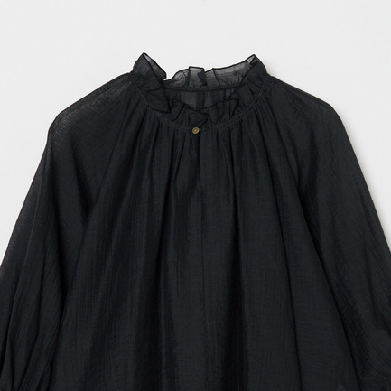 SHEER BLOUSE 詳細画像 ブラック 3