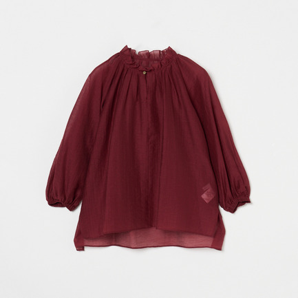 SHEER BLOUSE 詳細画像 ワイン 1