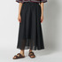 SHEER GATHERED FLARE SKIRT 詳細画像