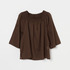 COTTONLAWN SHIRRING BLOUSE 詳細画像