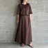 COTTONLAWN FLARE SKIRT／コットン ローン フレア スカート（セットアップ対応） 詳細画像
