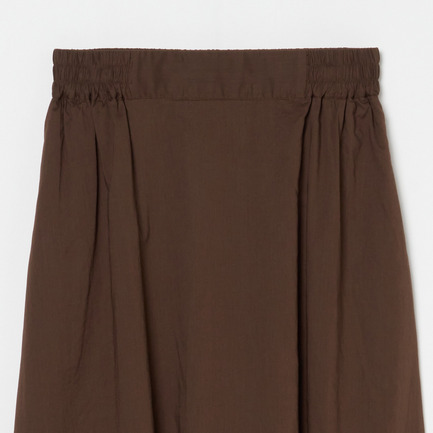 COTTONLAWN FLARE SKIRT 詳細画像 ダークブラウン 2
