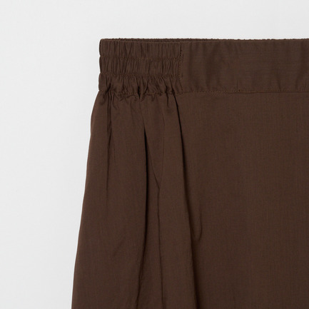 COTTONLAWN FLARE SKIRT 詳細画像 ダークブラウン 3
