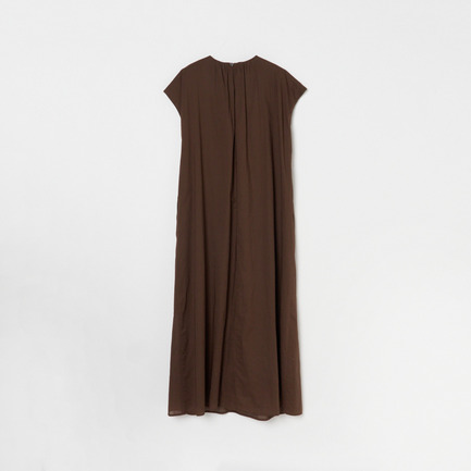 COTTONLAWN FRENCH SLEEVE DRESS 詳細画像 ダークブラウン 1