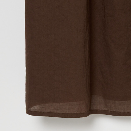 COTTONLAWN FRENCH SLEEVE DRESS 詳細画像 ダークブラウン 4