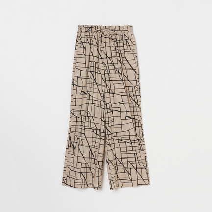 COTTONLAWN PRINT EASY PANTS