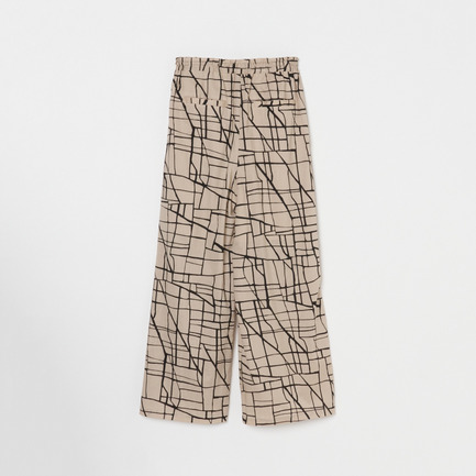 COTTONLAWN PRINT EASY PANTS 詳細画像 ベージュ 1