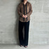 DOT PRINT FRILL COLLAR  BLOUSE 詳細画像