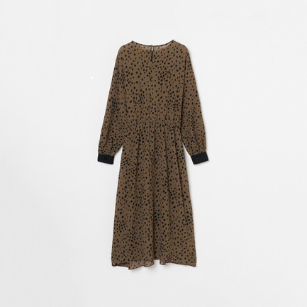 DOT PRINT DRESS 詳細画像 オリーブ 2