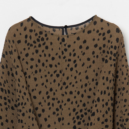 DOT PRINT DRESS 詳細画像 オリーブ 3