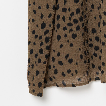 DOT PRINT DRESS 詳細画像 オリーブ 5