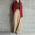 CHINO BARREL LEG PANTS 詳細画像
