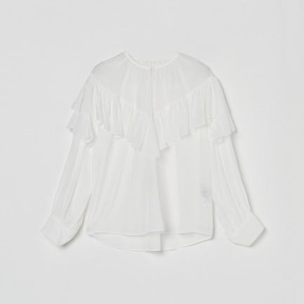 FRILL BLOUSE 詳細画像 オフホワイト 1