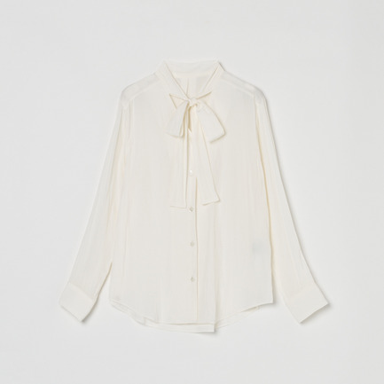 TIE NECK BLOUSE