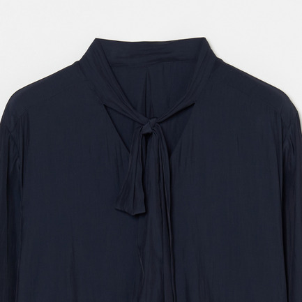 TIE NECK BLOUSE 詳細画像 ネイビー 2