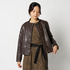 SYNTHETIC LEATHER RIDERS JACKET 詳細画像