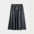 SYNTHETIC LEATHER FLARE SKIRT 詳細画像