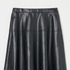 SYNTHETIC LEATHER FLARE SKIRT 詳細画像