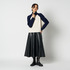 SYNTHETIC LEATHER FLARE SKIRT 詳細画像