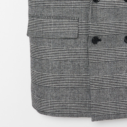 the ELLISON JACKET(PLAID) 詳細画像 モノトーン系 5