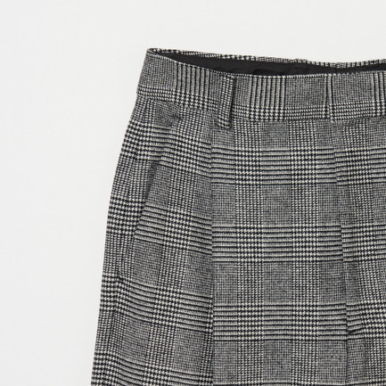 the EDITOR PANTS(PLAID) 詳細画像 モノトーン系 3