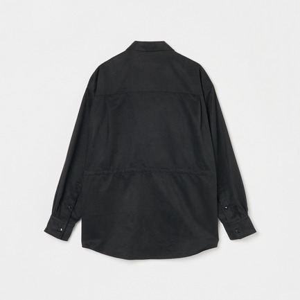 SYNTHETIC SUEDE SHIRT 詳細画像 ブラック 1