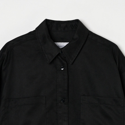 SYNTHETIC SUEDE SHIRT 詳細画像 ブラック 2
