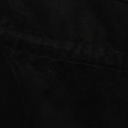 SYNTHETIC SUEDE SHIRT 詳細画像 ブラック 6