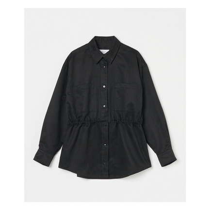 SYNTHETIC SUEDE SHIRT 詳細画像 ブラック 7